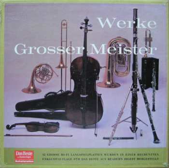 12LP/Zestaw pudełkowy Various: Werke Großer Meister LTD