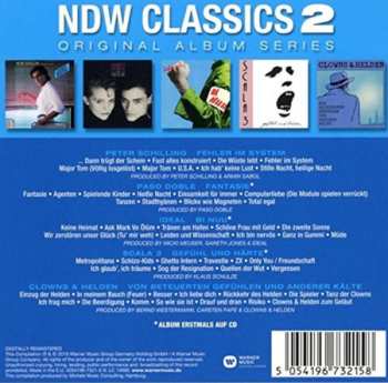 5CD/Zestaw pudełkowy Various: NDW Classics 2 (Original Album Series)