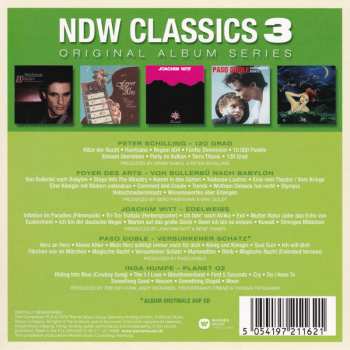 5CD/Zestaw pudełkowy Various: NDW Classics 3 (Original Album Series)
