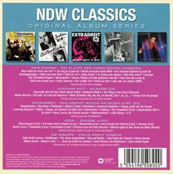 5CD/Zestaw pudełkowy Various: NDW Classics (Original Album Series)
