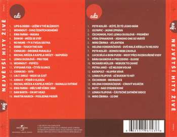2CD Various: Nej Největší Hity Živě