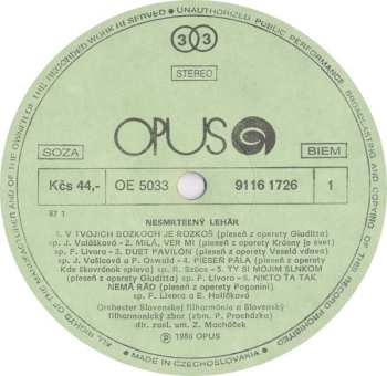 LP Various: Nesmrtelný Lehár
