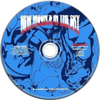 3CD/Zestaw pudełkowy Various: New Moon's In The Sky (The British Progressive Pop Sounds Of 1970)