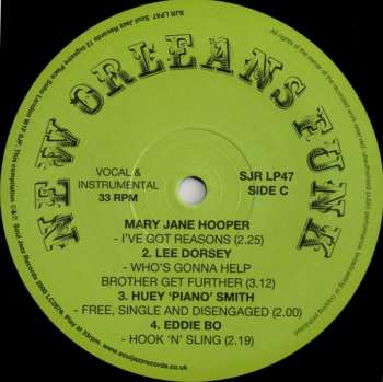 3LP Various: New Orleans Funk (New Orleans: The Original Sound Of Funk 1960-75)