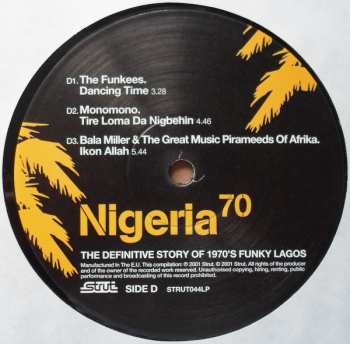 3LP Various: Nigeria 70 (The Definitive Story of 1970's Funky Lagos) LTD
