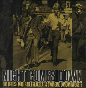 3CD/Zestaw pudełkowy Various: Night Comes Down: 60s British Mod, R&B, Freakbeat & Swinging London Nuggets