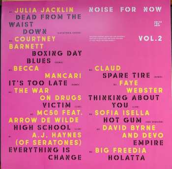 LP Various: Noise For Now Vol. 2 CLR | LTD