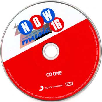 2CD Various: Now That's What I Call Music 16