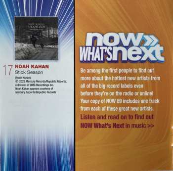 CD Various: NOW That's What I Call Music! 89 NUM