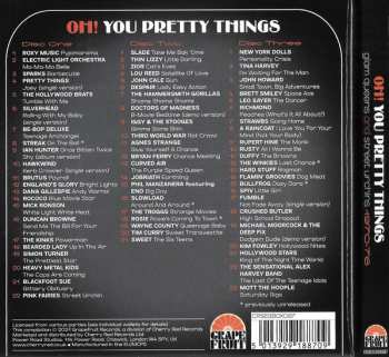 3CD/Zestaw pudełkowy Various: Oh! You Pretty Things (Glam Queens And Street Urchins 1970-76)