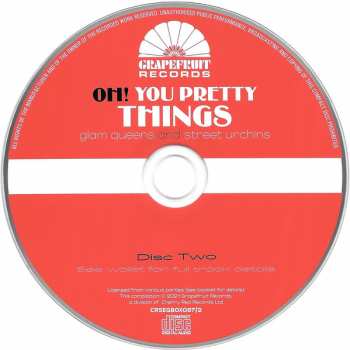 3CD/Zestaw pudełkowy Various: Oh! You Pretty Things (Glam Queens And Street Urchins 1970-76)