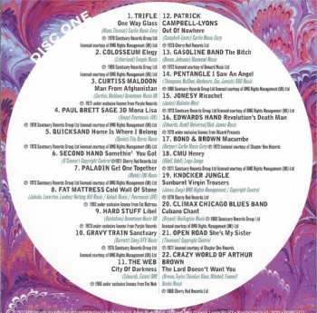 3CD/Zestaw pudełkowy Various: One Way Glass (Dancefloor Prog, Brit Jazz & Funky Folk 1968-1975)