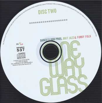 3CD/Zestaw pudełkowy Various: One Way Glass (Dancefloor Prog, Brit Jazz & Funky Folk 1968-1975)