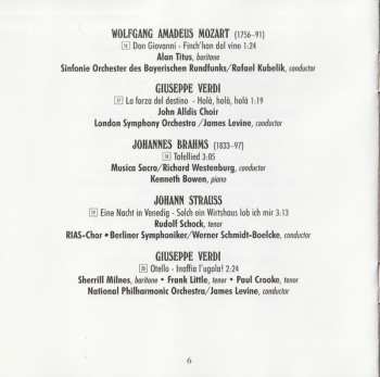 CD Various: Opera's Greatest Drinking Songs And Other Intoxicating Melodies