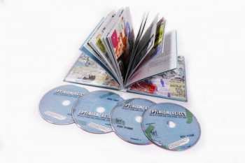 4CD/Zestaw pudełkowy Various: Optimism / Reject (UK D-I-Y Punk and Post-Punk 1977-1981) DLX