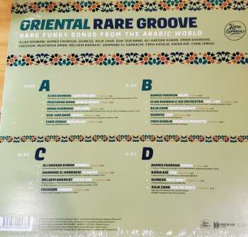 2LP Various: Oriental Rare Groove (Rare Funky Songs From The Arabic World)