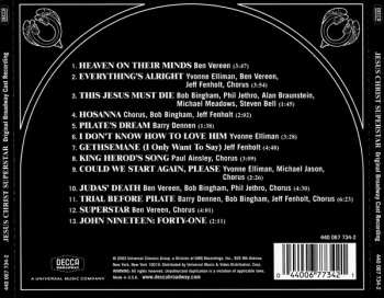 CD Various: Jesus Christ Superstar - Original Broadway Cast