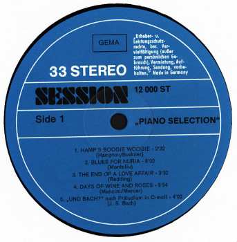 LP Various: Piano Selection