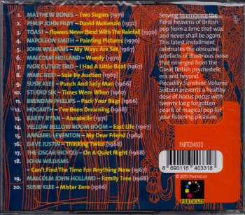 CD Various: Piccadilly Sunshine Part Sixteen (British Pop Psych And Other Flavours 1966 - 1972)