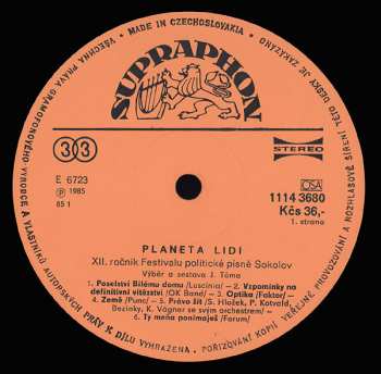 LP Various: Planeta Lidí