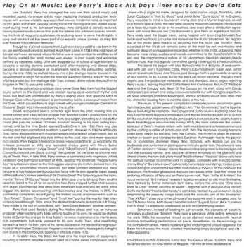 LP Various: Play On Mr. Music: Lee Perry Black Ark Days LTD