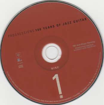 4CD/Zestaw pudełkowy Various: Progressions: 100 Years Of Jazz Guitar