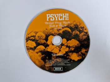 3CD Various: Psych! British Prog, Rock, Folk & Blues 1966-1973