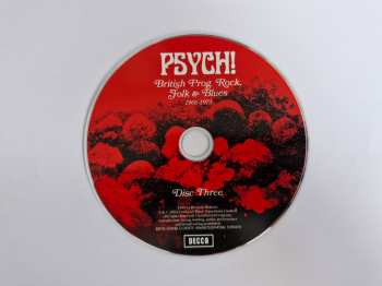 3CD Various: Psych! British Prog, Rock, Folk & Blues 1966-1973