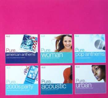 4CD Various: Pure... 80s Remixes