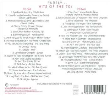 2CD Various: Purely... Hits Of The 70s