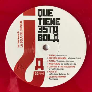 2LP Various: Qué Tiene Esta Bola? (Las Canciones De La Bola De Cristal) LTD | CLR