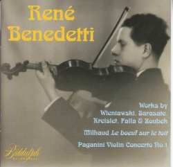 Album Various: Rene Benedetti,violine
