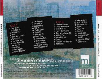 2CD Various: Rent: Original Soundtrack Of The Fox Live Television Event