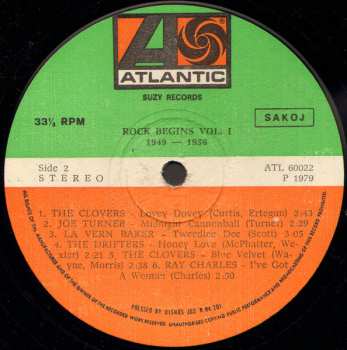 2LP Various: Rock Begins Vol. 1 1949-1956