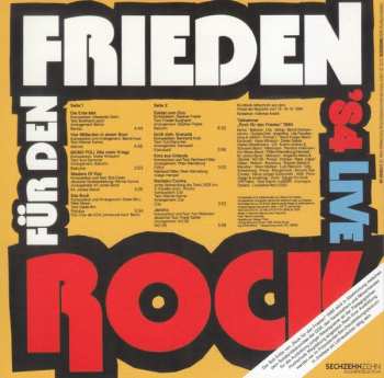 4CD/DVD/Zestaw pudełkowy Various: Rock Für Den Frieden