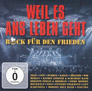 4CD/DVD/Zestaw pudełkowy Various: Rock Für Den Frieden