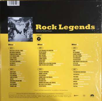3LP/Zestaw pudełkowy Various: Rock Legends: Classics By Rock Pioneers LTD
