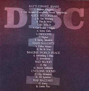 4CD Various: Rock 'n' Roll Rebels  & The Sunset Strip Boxset - Volume 1