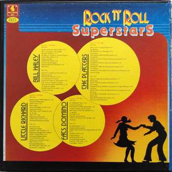 4LP/Zestaw pudełkowy Various: Rock 'N' Roll Superstars