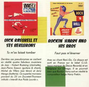 CD Various: Rock Rock Rock : French Rock 'N' Roll 1956-1959