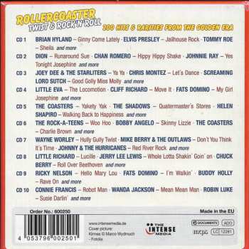 10CD/Zestaw pudełkowy Various: Rollercoaster Twist & Rock 'N' Roll