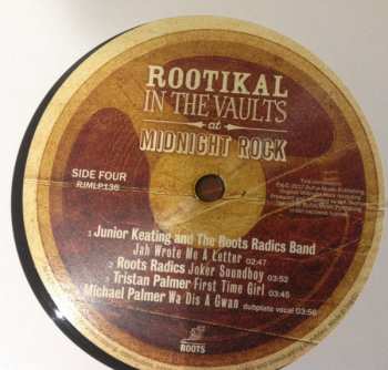 2LP Various: Rootikal In The Vaults At Midnight Rock 