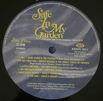 2LP Various: Safe In My Garden (American Pop In The Shadows 1967-1972)