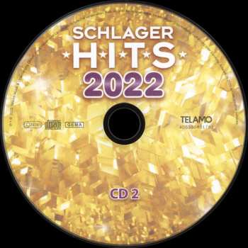 3CD/DVD Various: Schlager Hits 2022 (Unsere Besten Lieder Des Jahres)