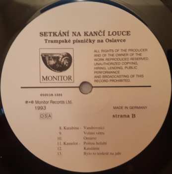 LP Various: Setkání na Kančí Louce