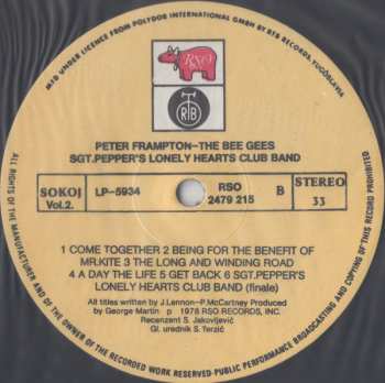 2LP Various: Sgt. Pepper's Lonely Hearts Club Band (2xLP)