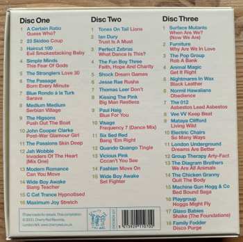 3CD/Zestaw pudełkowy Various: Shake The Foundations (Militant Funk & The Post-Punk Dancefloor 1978-1984)