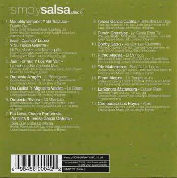 10CD/Zestaw pudełkowy Various: Simply Salsa