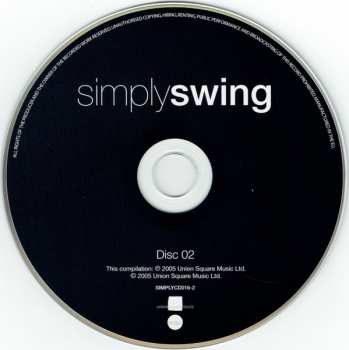 4CD/Zestaw pudełkowy Various: Simply Swing