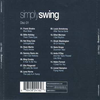 4CD/Zestaw pudełkowy Various: Simply Swing